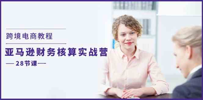 跨境电商教程：亚马逊财务核算实战营（28节课）-云长聊项目