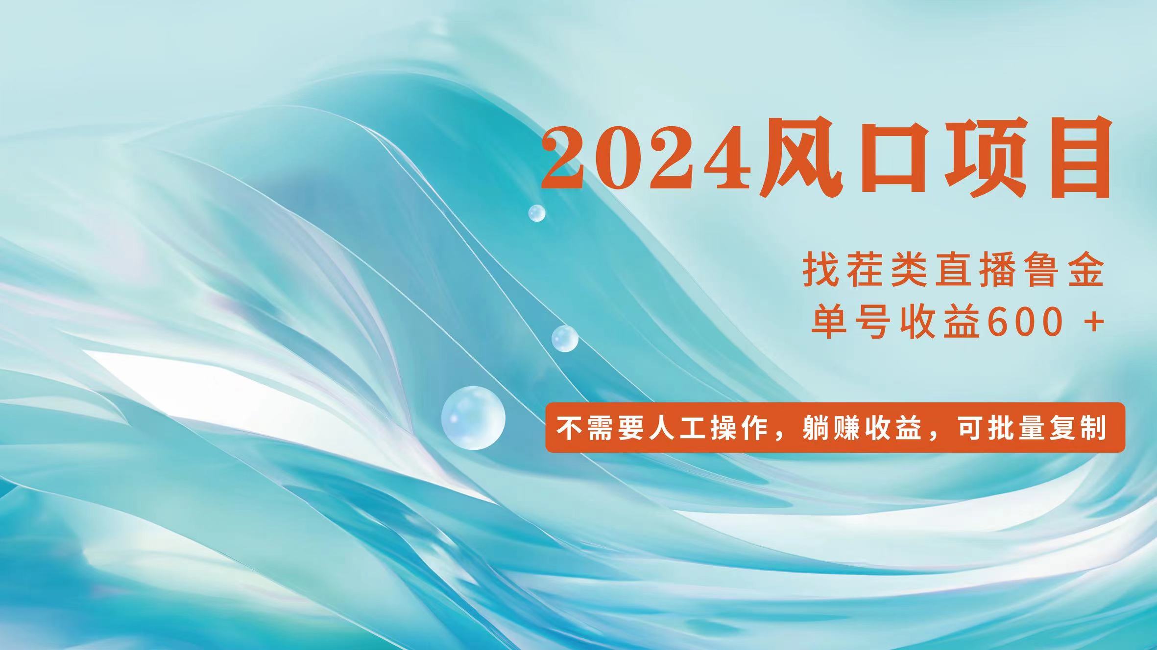 （11868期）小白轻松入手，当天收益600➕，可批量可复制-云长聊项目