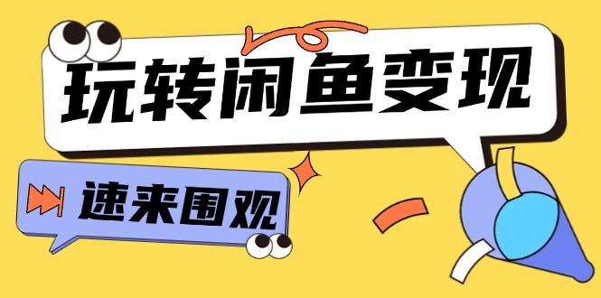 （11933期）从0到1系统玩转闲鱼变现，教你核心选品思维，提升产品曝光及转化率-15节-云长聊项目