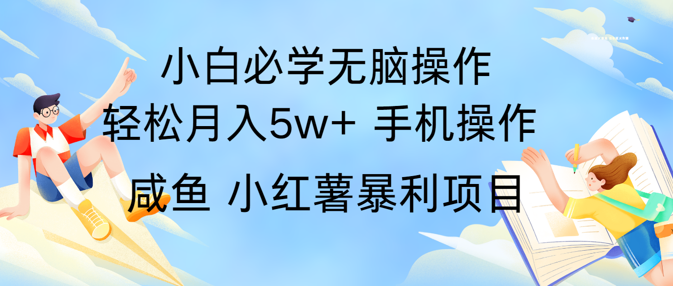 全网首发2024最暴利手机操作项目，简单无脑操作，每单利润最少500+-云长聊项目