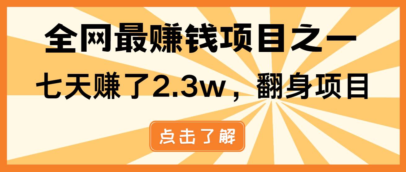 （13674期）小白必学项目，纯手机简单操作收益非常高!年前翻身！-云长聊项目