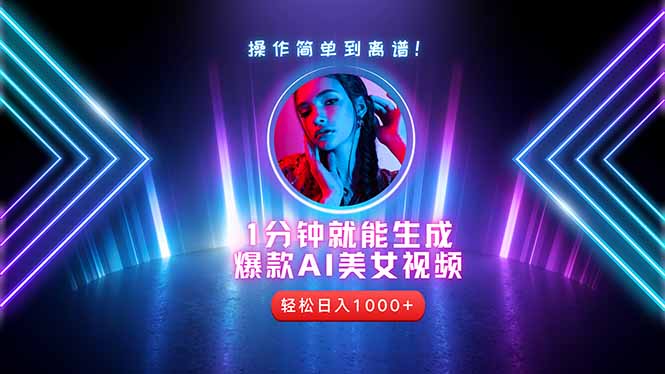 2025年最强副业：用AI做短视频，从零开始打造爆款账号！-云长聊项目
