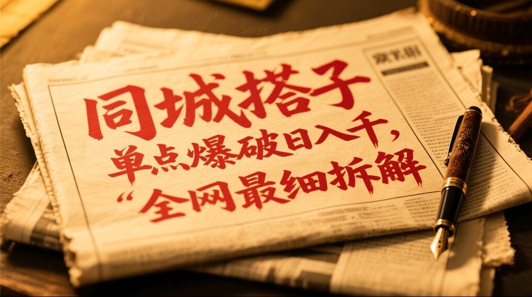同城搭子群19.9单点爆破日入千，搭子组局月入万，全网最细拆解-云长聊项目