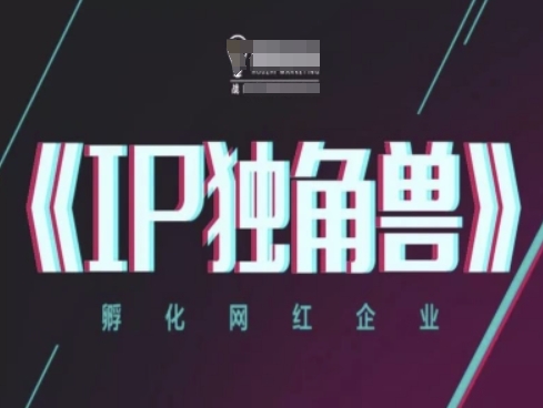 IP独角兽，孵化网红企业，ip教程-云长聊项目