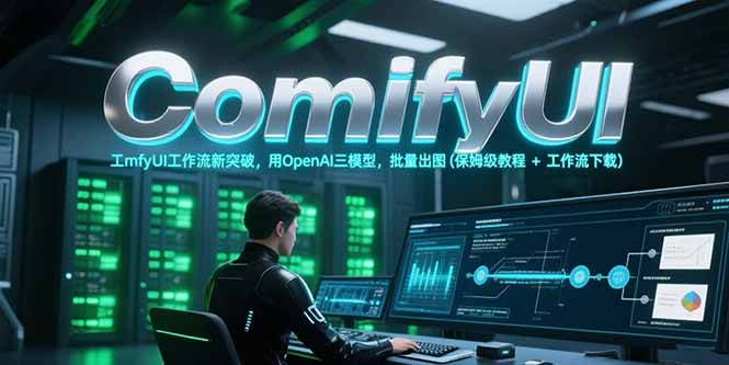 ComfyUI工作流新突破，用OpenAI三模型，批量出图(保姆级教程+工作流下载-云长聊项目